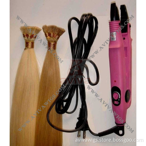 Pre Bonded Keratin Tip Human Hair Extensions